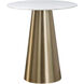 Damon Gold Bar Table